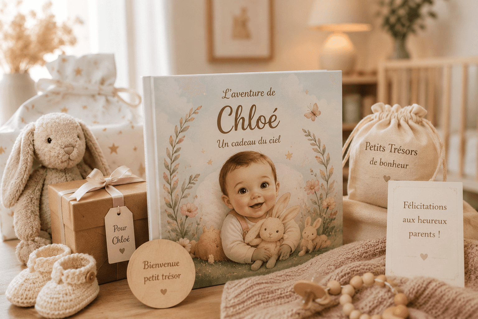 Cadeau de naissance original : 9 idées qui changent du doudou