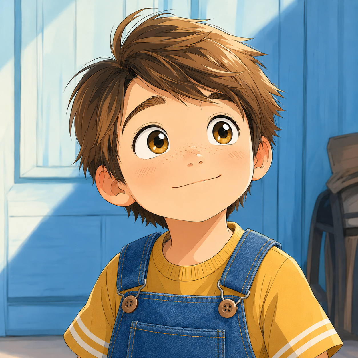 Illustration finale dans le style Manga
